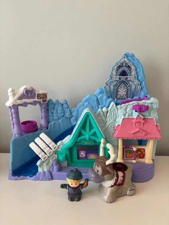 Little People- Frozen Playset with Kristoff and Sven - Picture 3 of 4